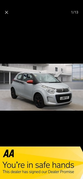image for 2018 Citroen C1 PURETECH FURIO HATCHBACK Petrol Manual