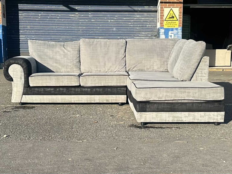 Grey corner sofa 