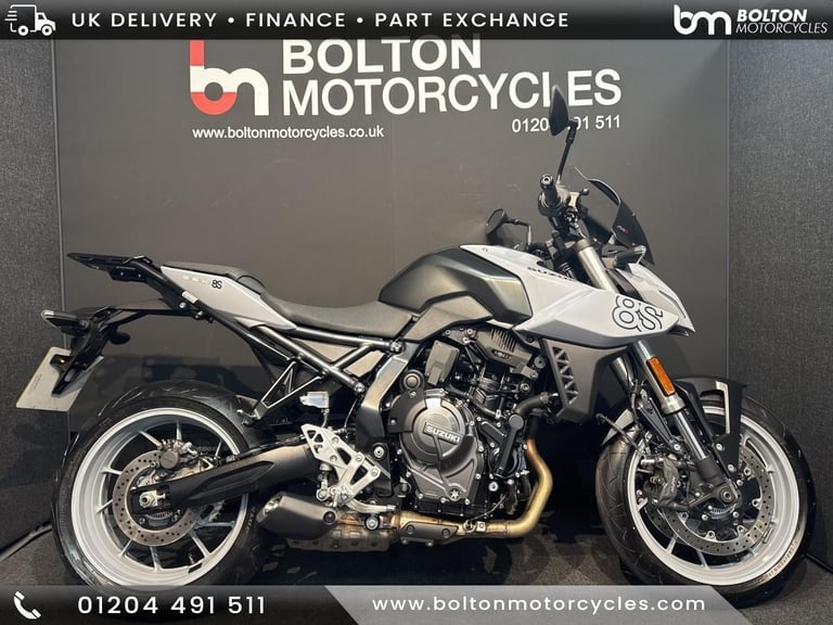 Suzuki GSX-8S Motorcycle Grey 611 Miles