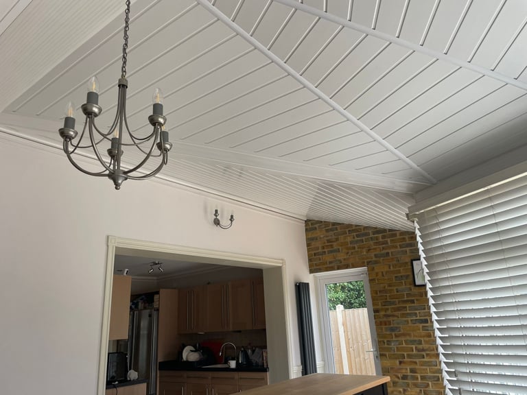 CONSERVATORY INSULATION Efficway install PVC PANELED CEILING Supplied & Fitted all incl.