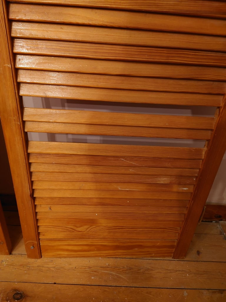 Two Louvre doors. Free to collect 