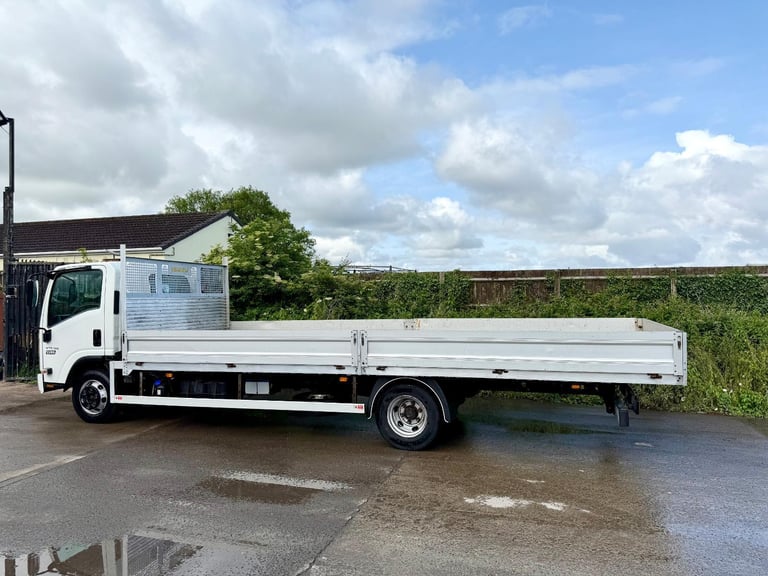 2019 ISUZU FORWARD N75,150 DROPSIDE ALLOY FLATBED 21FT EURO-6 U-LEZ SCAFFOLD