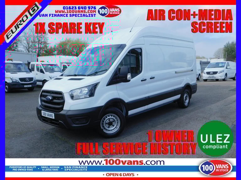 image for  Ford Transit 2.0 350 EcoBlue Leader RWD L3 H3 Euro 6 (s/s) 5dr Diesel Manual