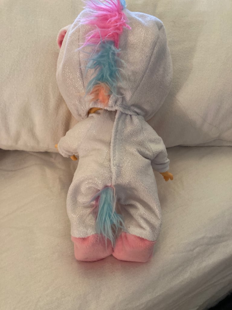 Cry baby doll who cries when you take her dummy out