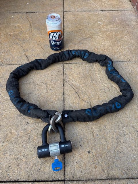 image for Heavy duty Chain & Lock - £25