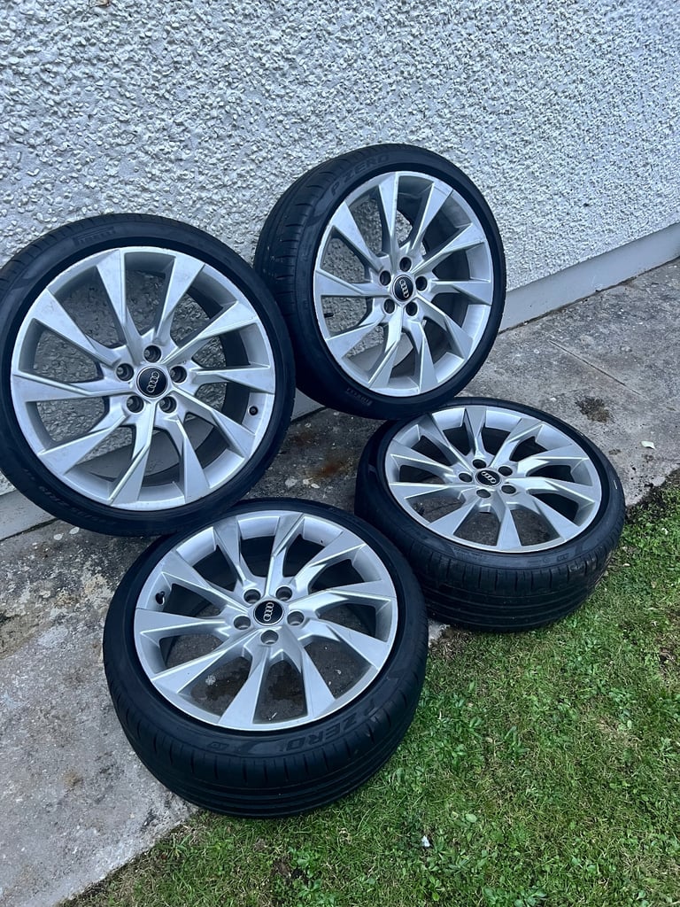 19” Audi a6 alloys (Pirelli tyres)