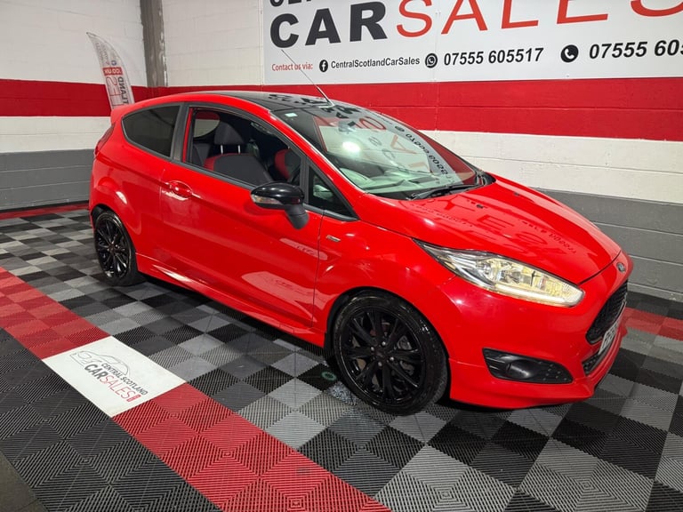 2016 Ford Fiesta 1.0T EcoBoost ST-Line Euro 6 (s/s) 3dr HATCHBACK Petrol Manual