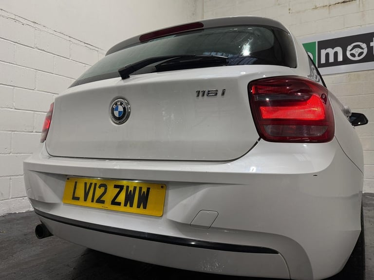2012 BMW 1 Series 1.6 116i Sport Auto Euro 5 (s/s) 5dr HATCHBACK Petrol Automatic