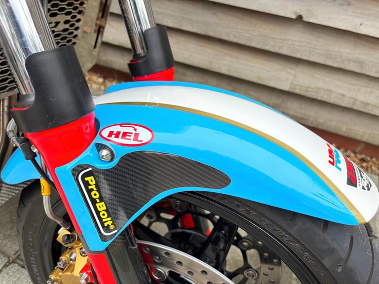 2010 / 10 Honda CB1300 John McGuinness £8500 White 9070 miles.
