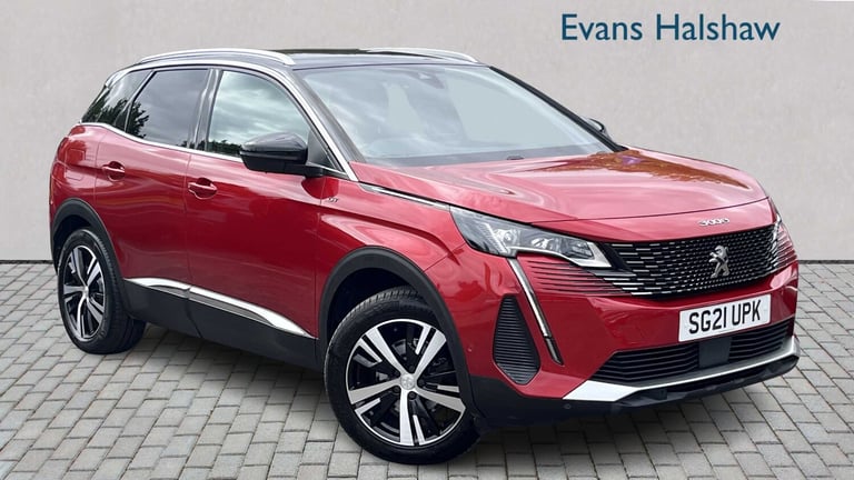 2021 Peugeot 3008 1.5 BlueHDi GT 5dr Estate Diesel Manual