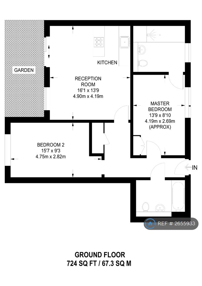 2 bedroom flat in Pelling Street, London, E14 (2 bed) (#2655933)