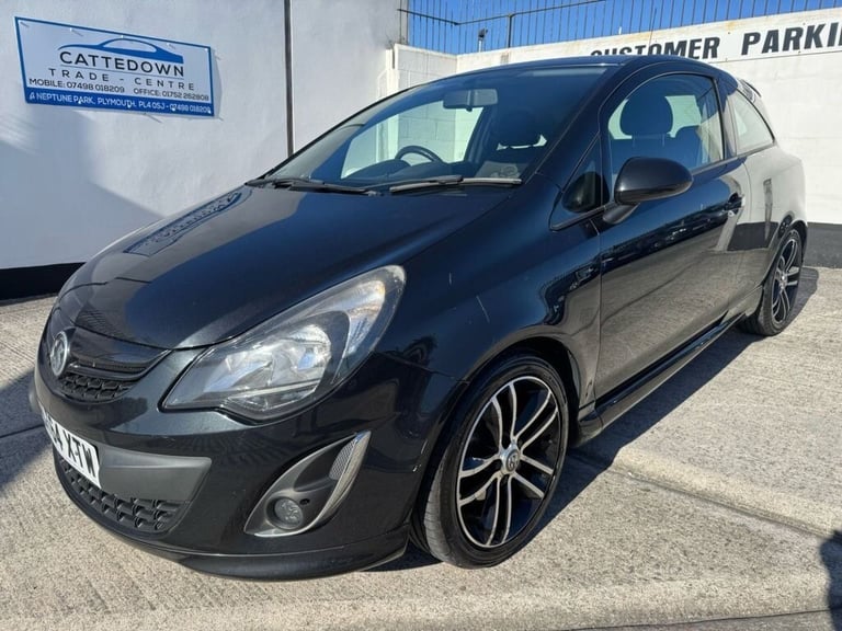 image for 2014 64 VAUXHALL CORSA 1.4T 16V BLACK EDITION HATCHBACK 3DR PETROL MANUAL EURO 5