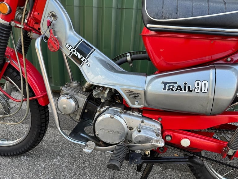 Honda CT90 Trail 1971 Red US Import in 2019 Runs and Rides Nice Original Bike 
