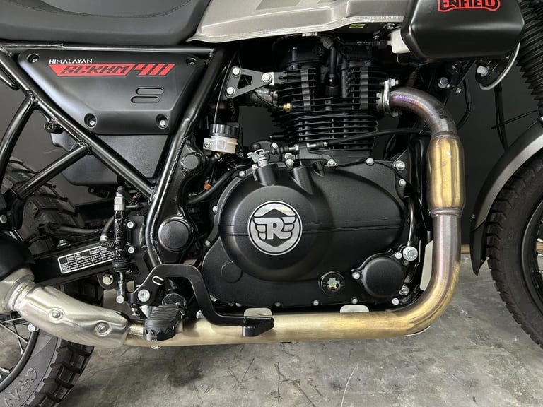 2023 23-PLATE ROYAL ENFIELD SCRAM 411 ** JUST 351 MILES FROM NEW **