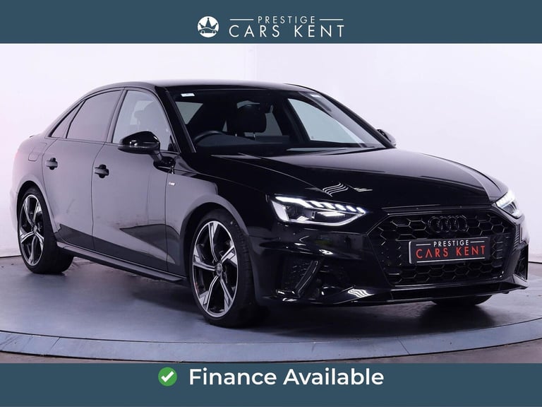 2023 Audi A4 2.0 TFSI 35 Black Edition Saloon 4dr Petrol S Tronic Euro 6 (s/s) (150 ps) SALOON Pe...