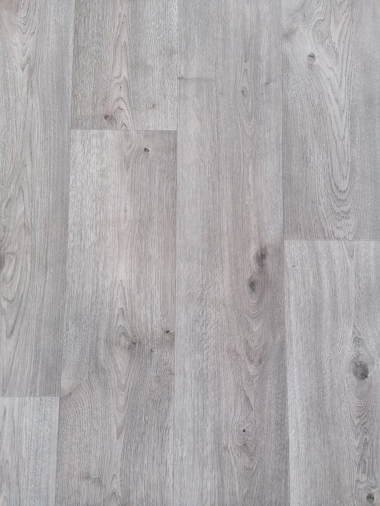 image for Grey wood effect vinyl 