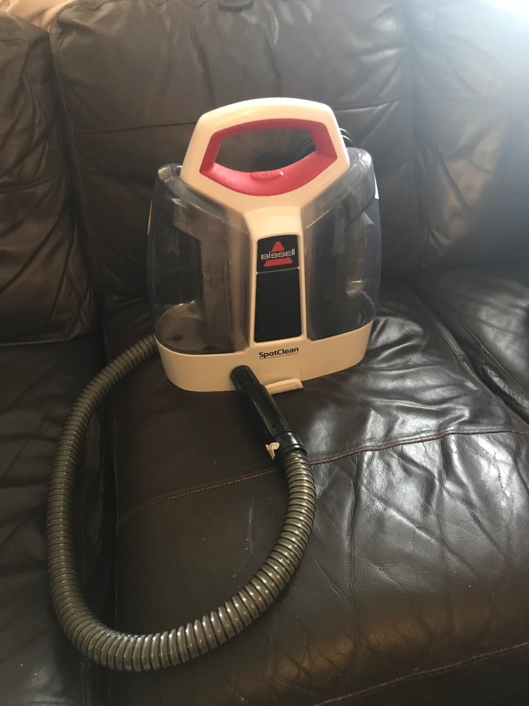 Carpet cleaner bissell spotclean 3698e white wet hoover vacuum upholstery cleaning machine