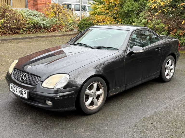 2001 Mercedes Benz SLK200K Convertible 1.8 Automatic 60k Miles 