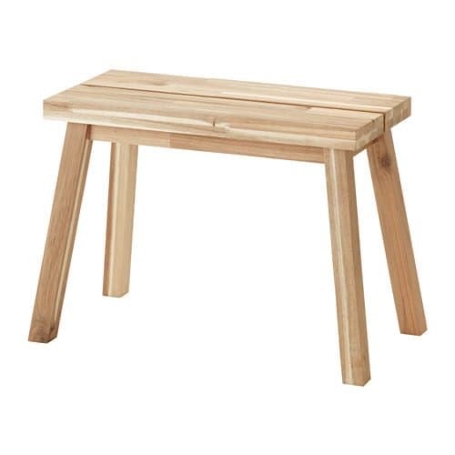 image for Rare IKEA SKOGSTA Small Bench acacia