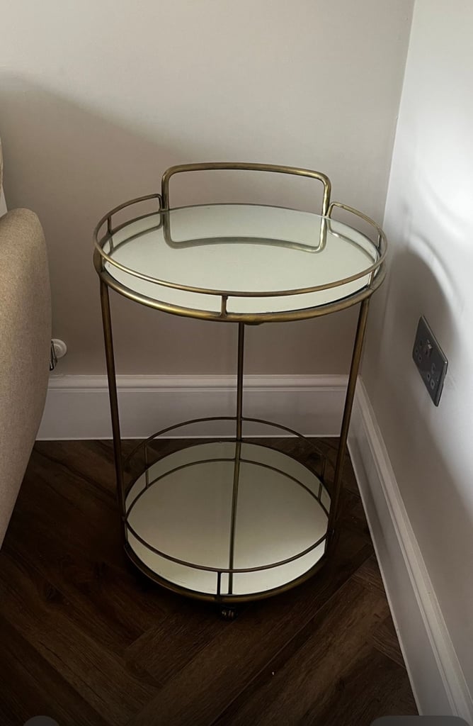 image for Drinks Trolley glass tops 