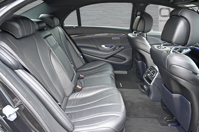 MERCEDES-BENZ S450 L AMG LINE 3.0 [EQ BOOST] MHEV 5DR SALOON 2018 [68] BLACK