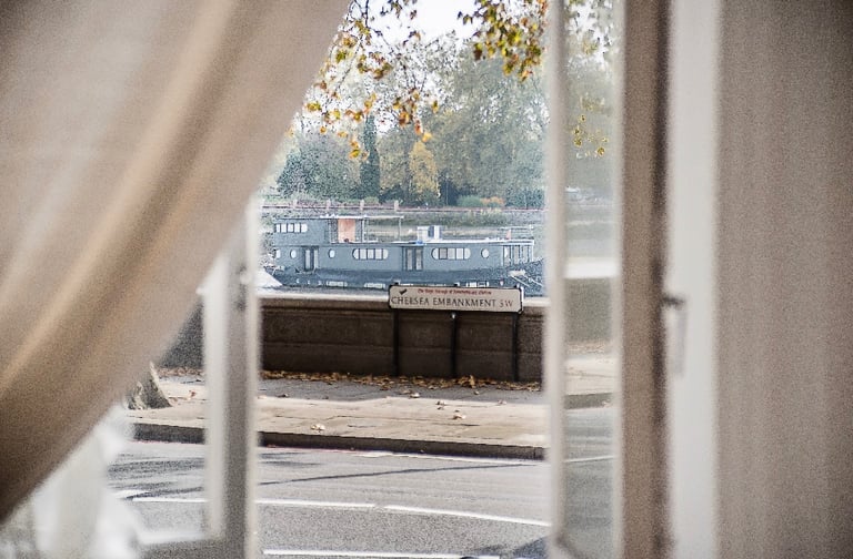 SW3 Riverside CHELSEA 2bed 2bath RGF LUX FLAT DIRECT RIVER VIEWS SLOANE SQ Victorian
