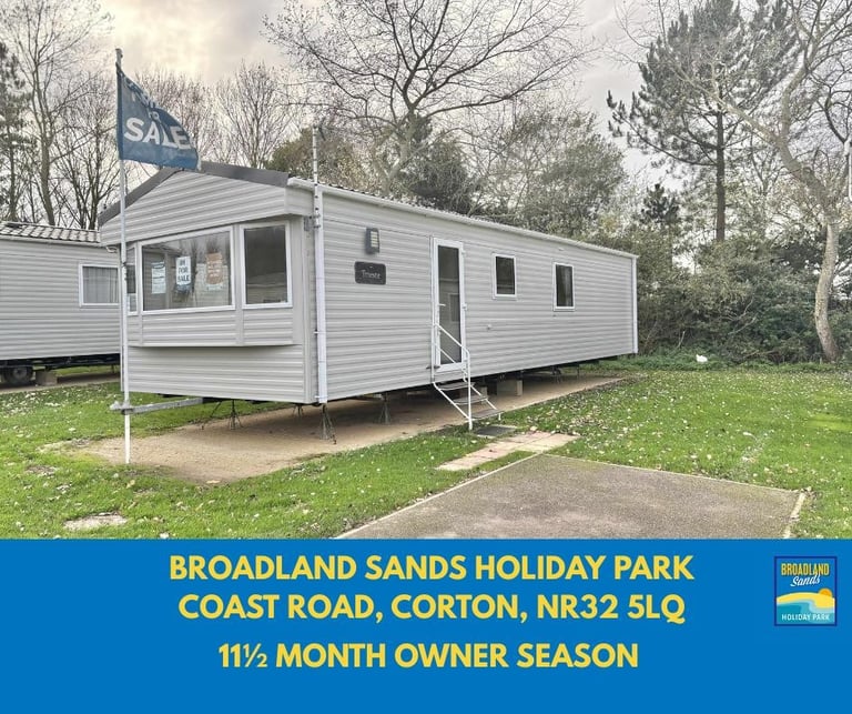 image for CHEAP STATIC CARAVAN FOR SALE IN LOWESTOFT - 11.5 MONTH OWNER SEASON!