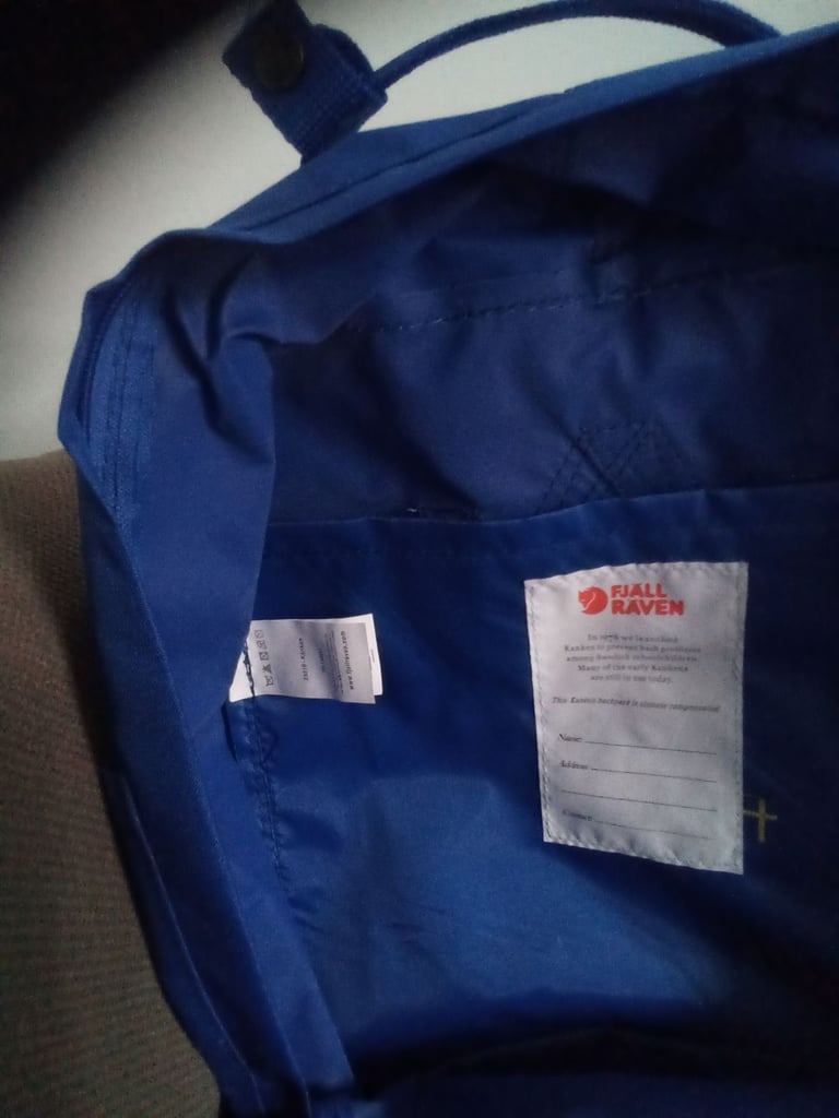 FJALLRAVEN KANKEN BACKPACK-NEW-LASER BLUE.