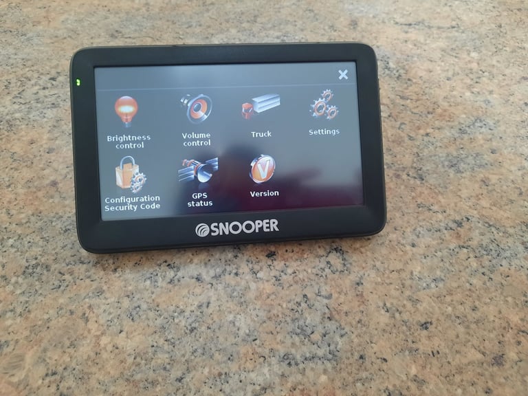 Lorry snooper s5100 plus satnav 