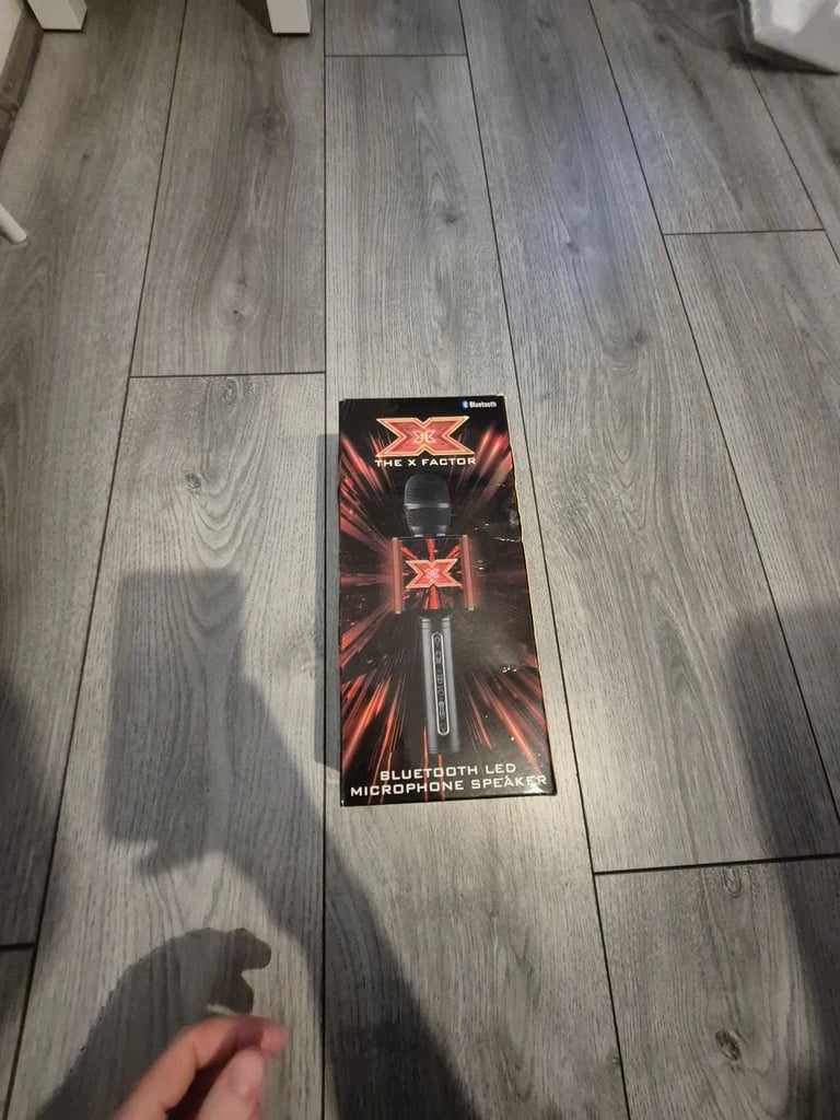 image for The X Factor Bluetooth LED Microphone with Speaker
