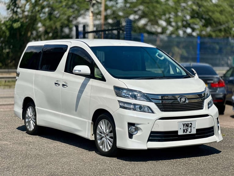 2012 Toyota Vellfire ELECTRIC DISABILITY SEAT+GRADE 4B MPV Petrol Automatic