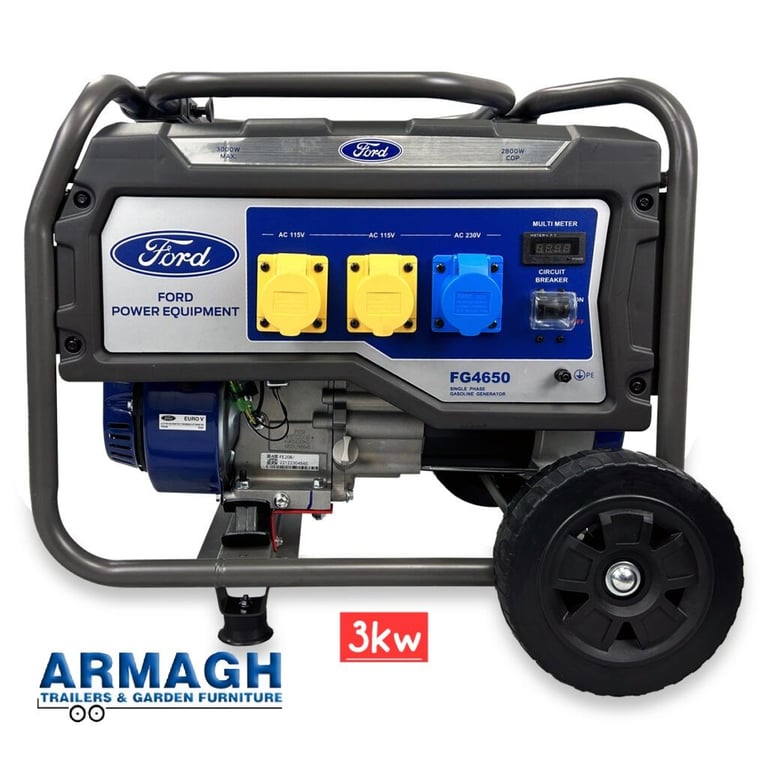 New 3kv 3000w FORD generator 110v 230v