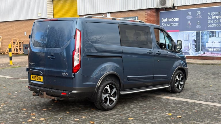 2021 Ford Transit Custom 320 L1 Diesel Fwd 2.0 EcoBlue 170ps Low Roof D/Cab Active Van Auto Crew ...