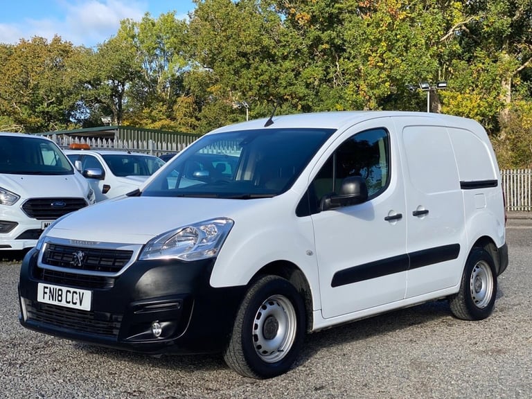 2018 Peugeot Partner 850 1.6 BlueHDi 100 Professional Van ATV PANEL VAN DIESEL Manual