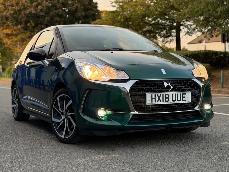 2018 DS Automobiles DS 3 1.2 PureTech Connected Chic Euro 6 3dr HATCHBACK Petrol Manual