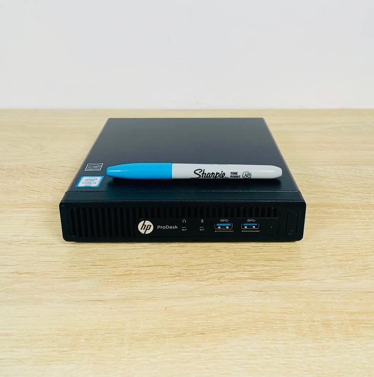 HP i3 500GB SSD 8GB UltraFast Micro Pc Desktop Computer, Win11, Ms office WiFi