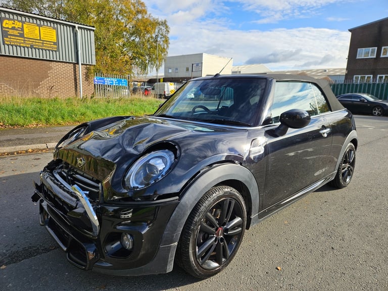 2020 MINI CONVERTIBLE 1.5 Cooper Sport II 2dr Damaged Salvage CAT N