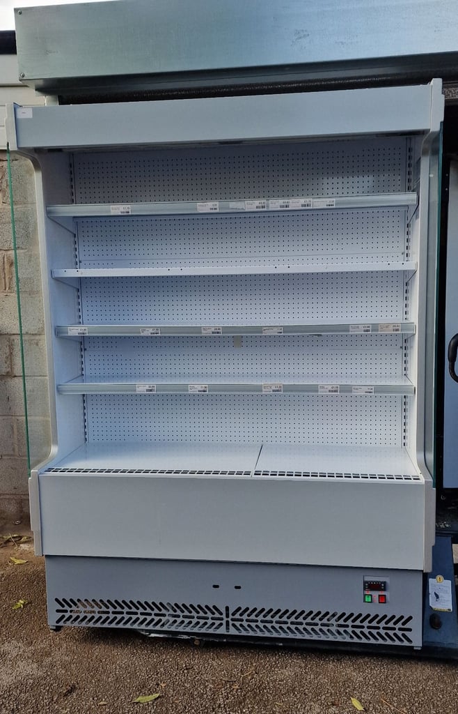 NEW B GRAD COMMERCIAL SLIMLINE MULTIDECK DRINKS AND FOODS DISPLAY CHILLER FULLY WORKING 
