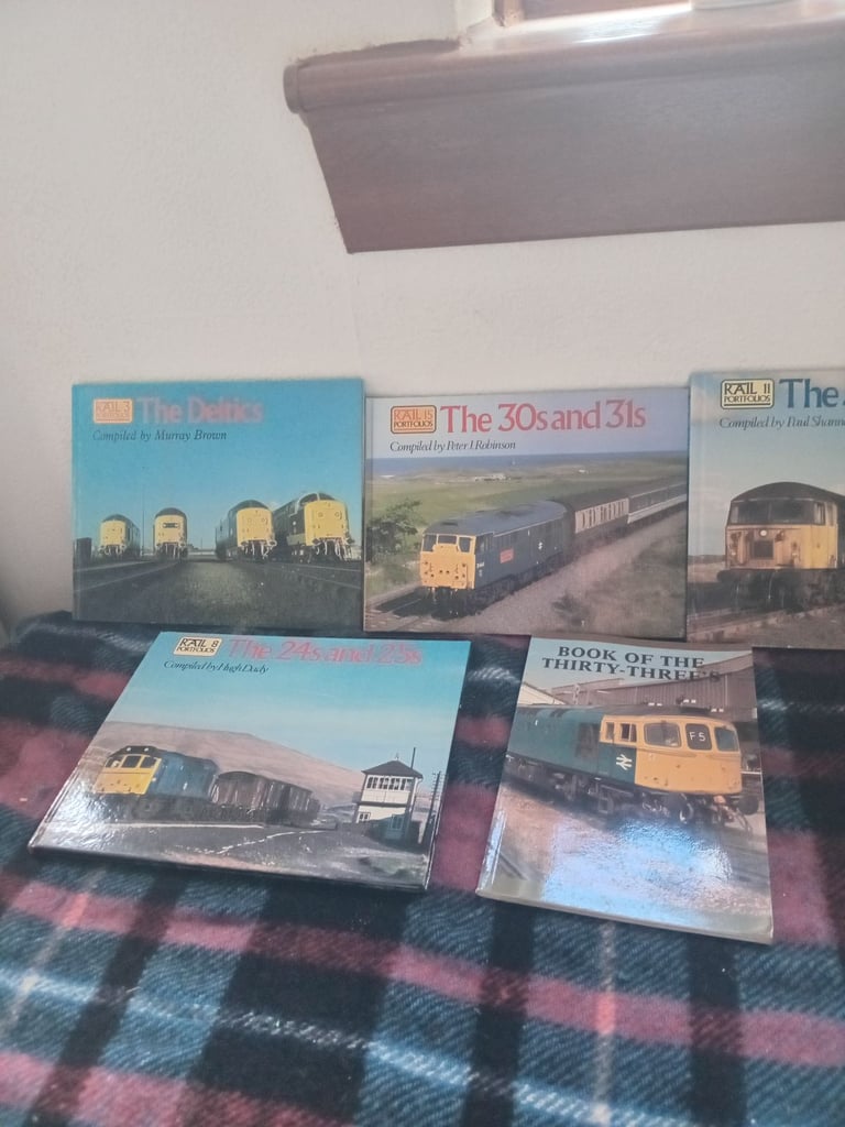 Railway Books  x5 job lot 