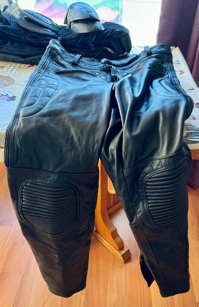 Leather trousers