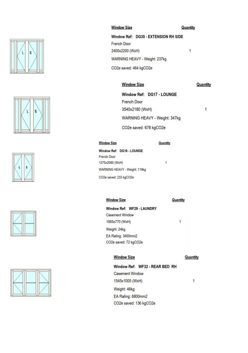 Traditional, redwood flush casement windows, lots of sizes available