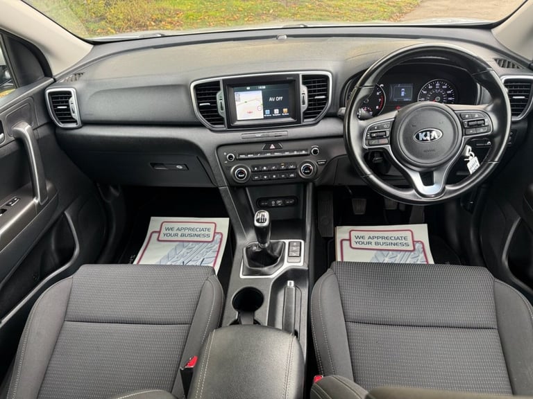 2018 Kia Sportage 1.6 GDi 2 SUV 5dr Petrol Manual Euro 6 (s/s) (130 bhp) ESTATE Petrol Manual
