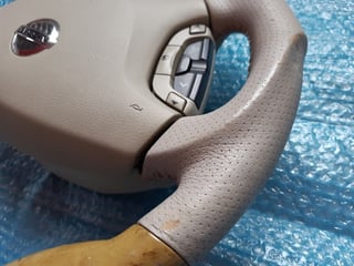 NISSAN ELGRAND E51 CUSTOM SPORT STEERING WHEEL & AIRBAG