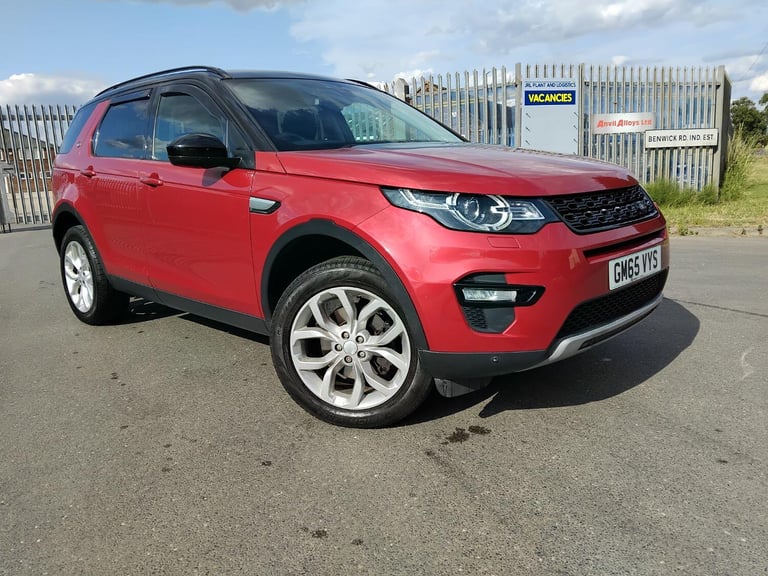 LAND ROVER DISCOVERY SPORT 2.0 TD4 HSE Red Auto Diesel 2016