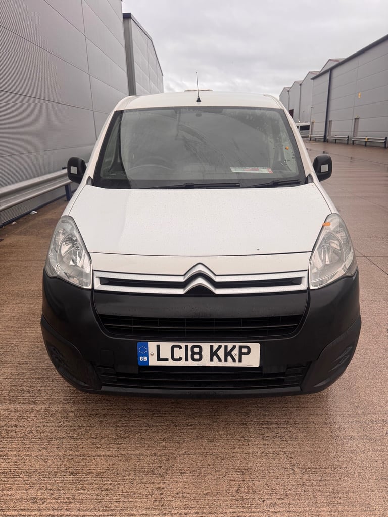 2018 Citroen Berlingo 1.6 BlueHDi 750Kg X 100ps PANEL VAN Diesel Manual