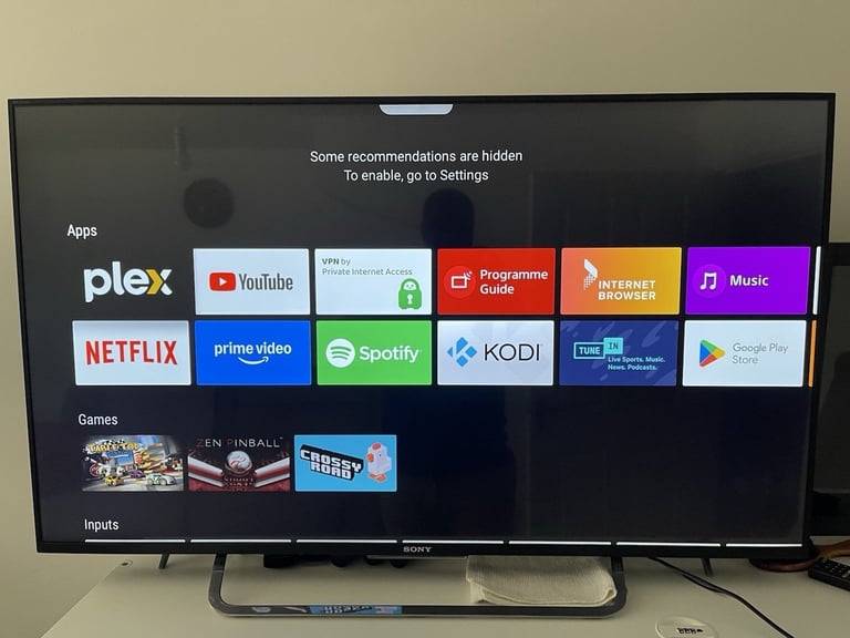 image for Excellent 49”SONY 4K SMART ULTRA HDTV 