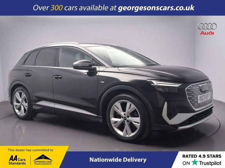 2021 Audi Q4 e-tron 35 S line SUV 5dr Electric Auto 55kWh (170 ps) ESTATE ELECTRIC Automatic