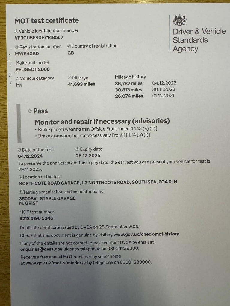 2014 Peugeot 2008 1.6 VTi Feline Euro 5 5dr (Mistral) HATCHBACK Petrol Manual