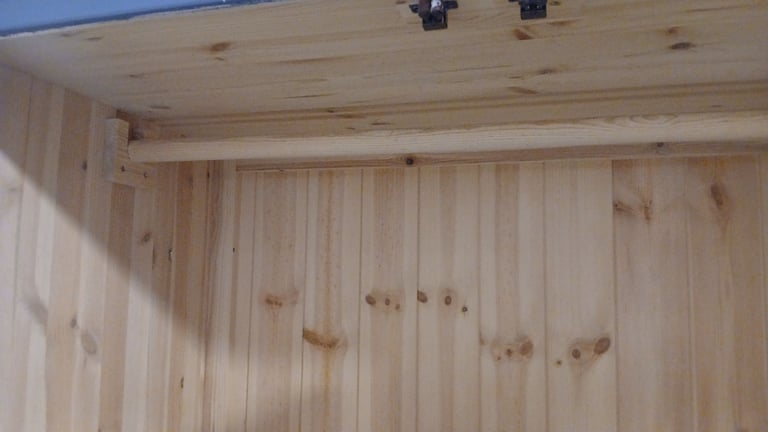 NEW Unique Solid Pine wardrobe 