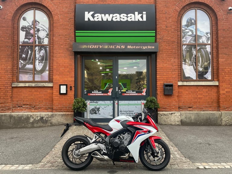 2014 Honda CBR650F sports touring motorcycle in Red/white